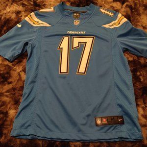 Philip Rivers Chargers Powder Blue Jersey (Size M)